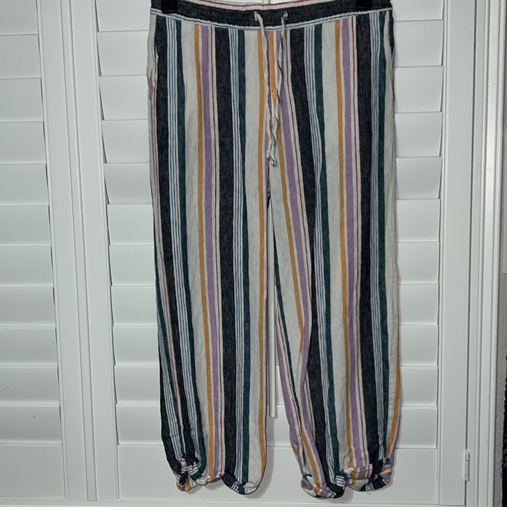 Old navy linen pants size M